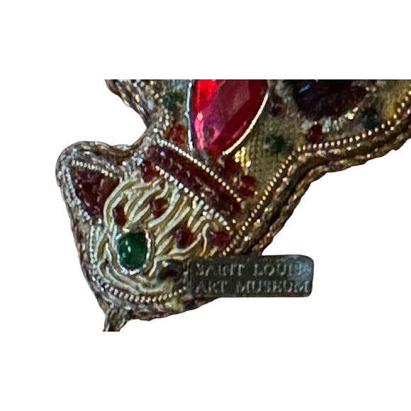 St. Louis Art Museum VTG Bird Christmas Holiday Tree Ornament Artist Missouri - Picture 4 of 5